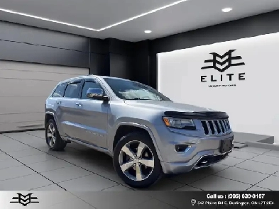2014 Jeep Grand Cherokee 4WD Overland  Navigation System  Moon
