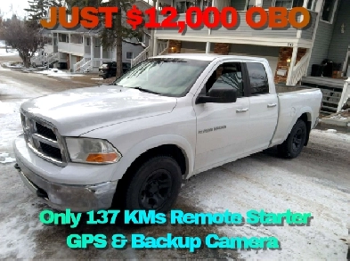 2011 RAM 1500 Solid  Mint Only 137KMs 12K OBO