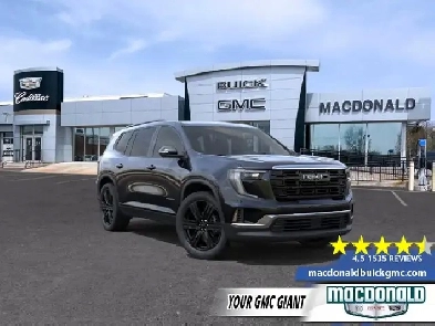 2026 GMC Acadia Elevation  449 BW