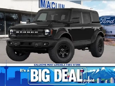 2026 Ford Bronco BIG BEND  BLACK APPEARANCE PACKAGE