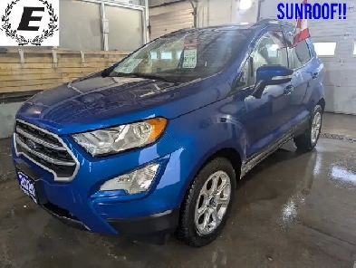 2020 Ford EcoSport SE WITH A SUNROOFAMAZING GAS MILEAGE