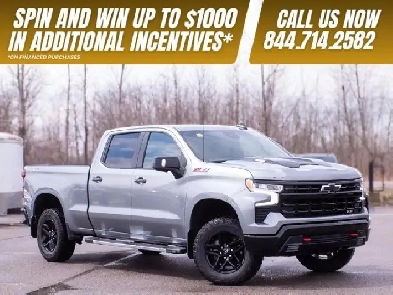 2024 Chevrolet Silverado 1500 LT Trail Boss  Keyless Starts