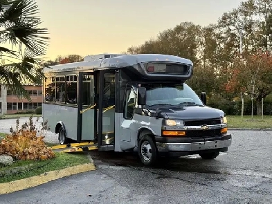 2019 Chevrolet Express 4500 22 Passenger Bus with Wheelchair Ram Image# 1