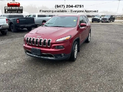 2015 Jeep Cherokee  3 YEAR WARRANTY INCLUDED