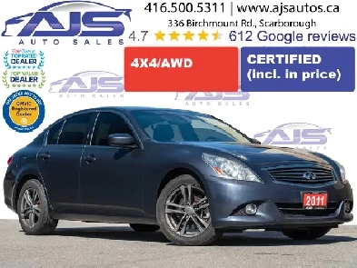 2011 INFINITI G37 X SEDAN PREMIUM Image# 1