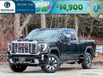 2026 GMC Sierra 2500HD Denali Snow Plow PrepCamper Pkg