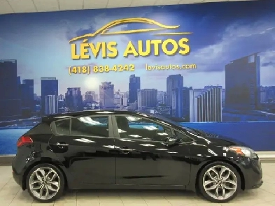 KIA FORTE 5 2016 SX 1.6L TURBO MANUEL 6 RAPPORTS CUIR NOIR CAMER Image# 1
