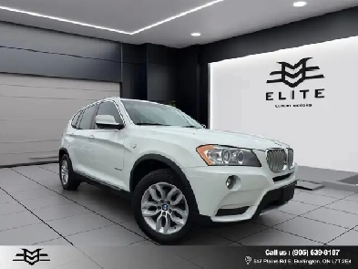 2013 BMW X3 28i XDRIVE  AWD  4 Years Warranty Available
