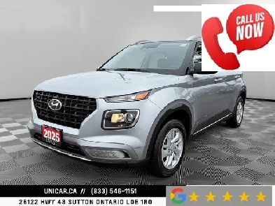 2025 Hyundai Venue Preferred IVT wTwoTone 1Owner No Accidents