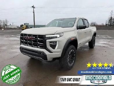 2026 GMC Canyon AT4  Leather Seats  458 BW