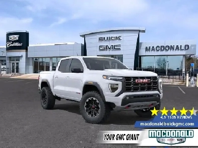2026 GMC Canyon AT4  Leather Seats  455 BW