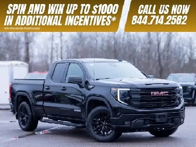 2023 GMC Sierra 1500 Elevation  Tow Hooks  Remote Start