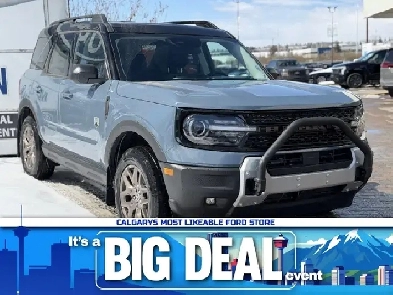 2026 Ford Bronco Sport BIG BEND | BRONZE   BLACK DIAMOND PACKAGE Image# 1
