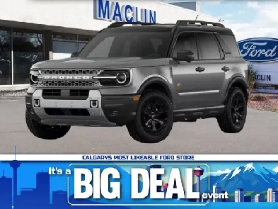 2026 Ford Bronco Sport BADLANDS  SASQUATCH BADLANDS PACKAGE