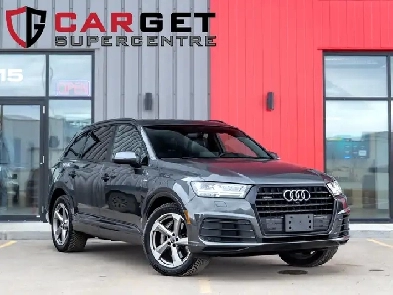 2018 Audi Q7 Technik  S Line  Bose  Heated Cooled Seats