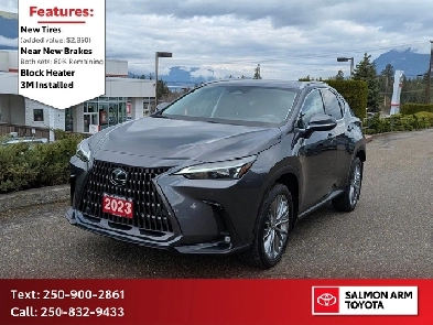 2023 Lexus NX 350 NEW TIRES NEAR NEW BRAKES BLOCK HEATER 3M