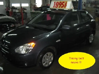 2010 Hyundai Accent L PETIT BUDGET