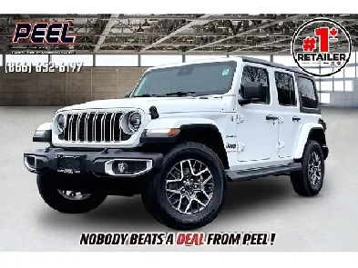 2024 Jeep Wrangler Sahara 4Dr V6  123 Screen  Side Steps
