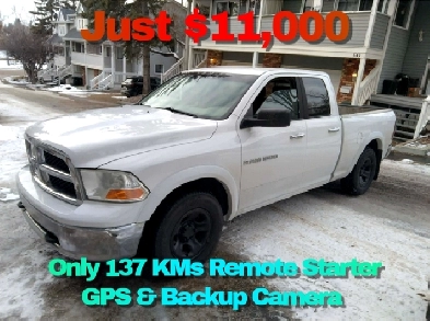 2011 RAM 1500 Mint  Only 137KMs JUST 11K OBO