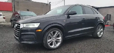 2017 Audi Q3 TECHNIK SLINE AWD  GARANTIE 1 ANS