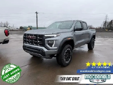 2026 GMC Canyon AT4  Leather Seats  455 BW