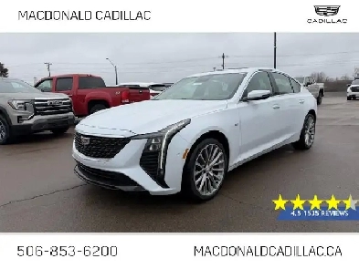 2026 Cadillac CT5 Premium Luxury  Sunroof  399 BW