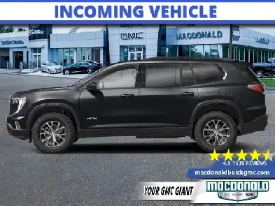 2026 GMC Acadia AT4  SUNROOF  POWER  490 BW