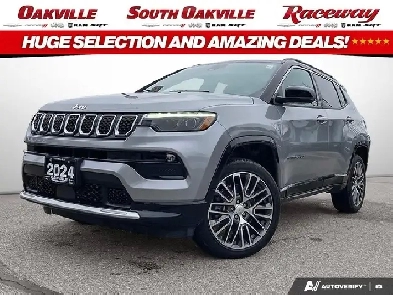 2024 Jeep Compass LIMITED  CLEAN CARFAX  HANDSFREE LIFTGATE