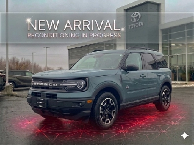 2021 Ford Bronco Sport Outer Banks  Leather Seats
