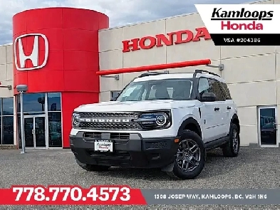 2025 Ford Bronco Sport Big Bend  HEATED SEATS  BACKUP CAM  4X