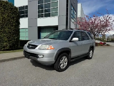 2001 Acura MDX Touring Pkg 7 SEATS AUTO A/C LEATHER LOCAL BC Image# 1