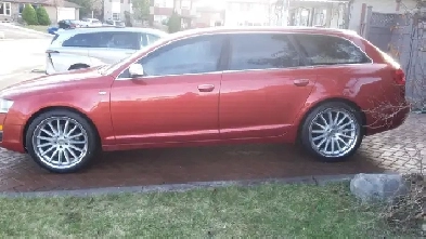 2006 AUDI A6 32 WAGON WITH 20 WHEELS AND SAFETY
