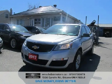 2017 Chevrolet Traverse AWD No Accidents 7 riders CERTIFIED W