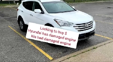 Wanted  Hyundai and Kia  has damaged engine