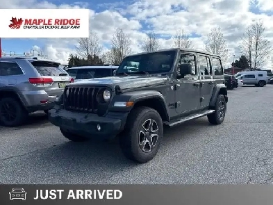 2021 Jeep Wrangler Unlimited Sport  Fresh TradeIn