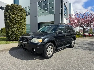 2007 Ford Escape XLT 4WD AUTOMATIC AC LOCAL BC NO ACCIDENTS