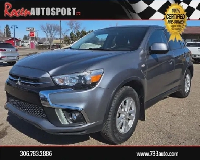 CERTIFIED 2019 MITSUBISHI RVR AWD LOADED HTD SEATS  YORKTON