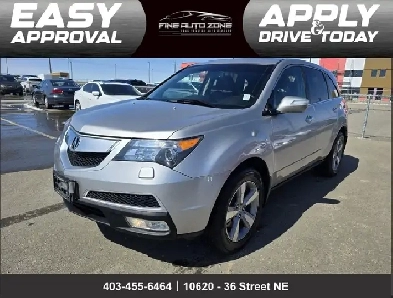 2010 Acura MDX Tech Pkg LeatherBackup Cam DVD