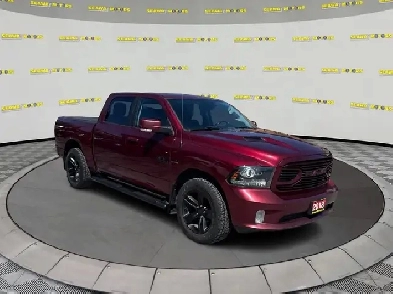 2018 RAM 1500 Sport 4x4 Crew Cab 5'7' Box Ltd Avail
