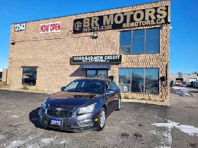 2015 Chevrolet Cruze 1LT  No Accidents Reported