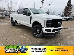 2026 Ford F350 PLATINUM wFX4 5th WHL PREP MNRF  2KW PRO PWR