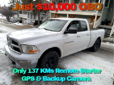 2011 RAM 1500 Mint  Only 137KMs JUST 10K OBO