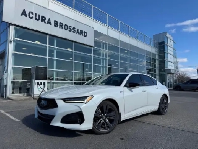 2023 Acura TLX A-Spec Toit ouvrant Cuir rouge Navi ELS 3D Carpla Image# 1