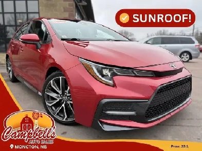 2020 Toyota Corolla SE Sunroof Remote Starter Backup Cam