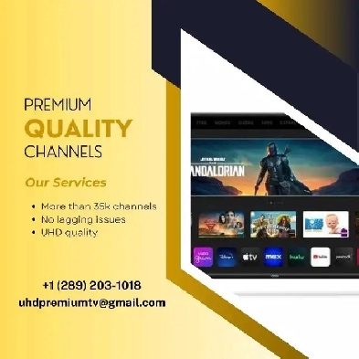 Premium IPTV channels without buffering