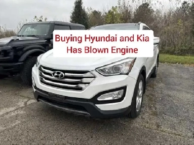 Buying  Hyundai and Kia  has blown engine