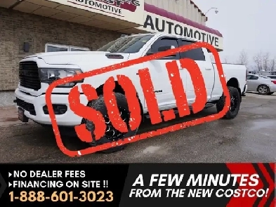 2019 Ram 3500 Big Horn 4x4  NIGHT EDITION  67L Cummins