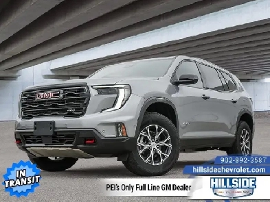2026 GMC Acadia AT4  SUNROOF  POWER  485 BW