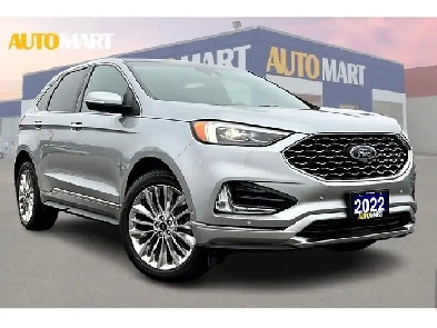 2022 Ford Edge AWD  LEATHER  NAV  PANORAMIC SUNROOF
