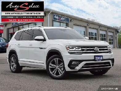 2018 Volkswagen Atlas Execline RLine  7 Seater  Apple Carp